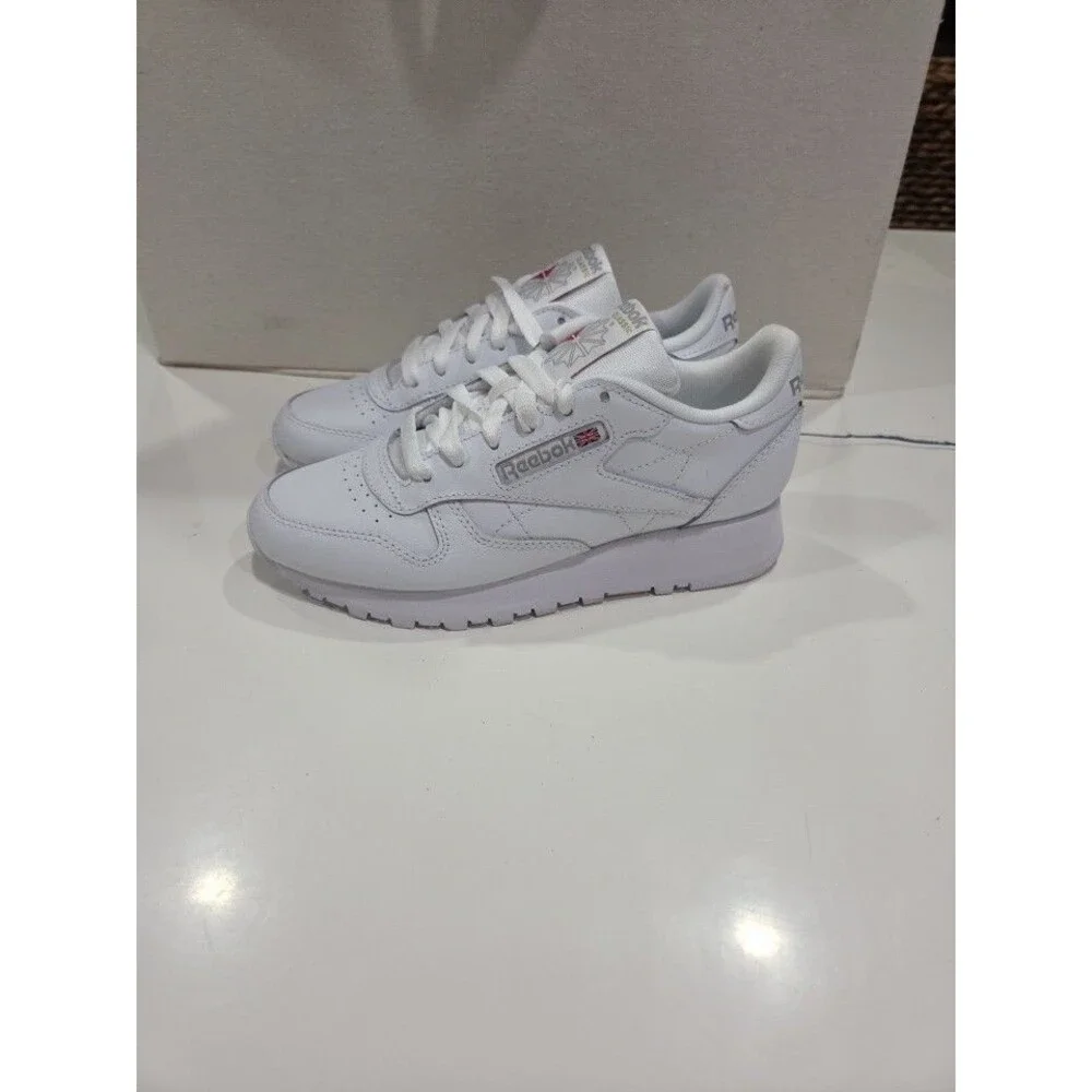 Reebok Classic Natural Leather White/white 100008492 Men's Size 3.5